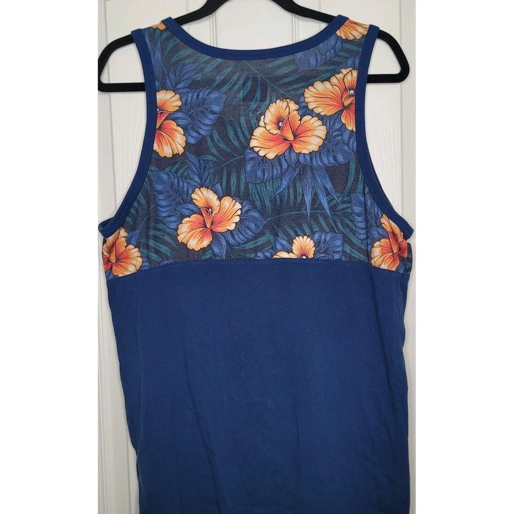 Adidas Originals Sweet Leaf Men's Size M Skateboarding Tank Tropical Floral